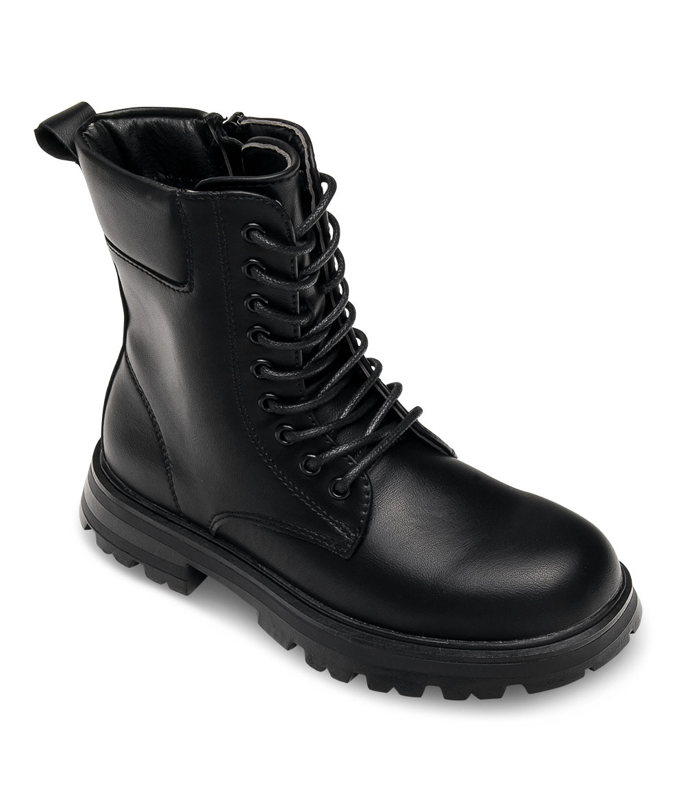 Botki dziewczęce Rock & Joy 7507-3A Czarne