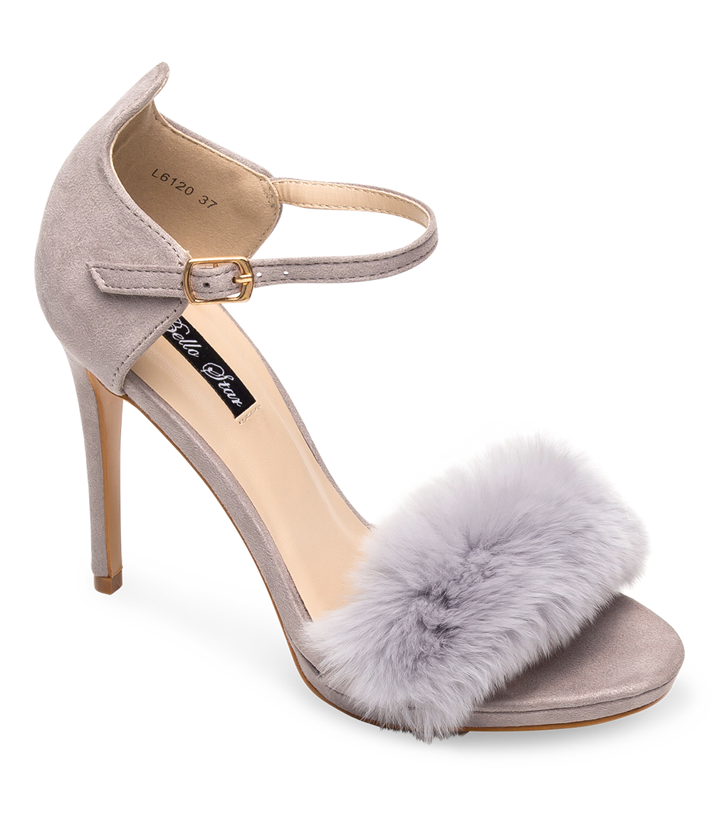 Sandałki damskie Bello Star L6120 Szare