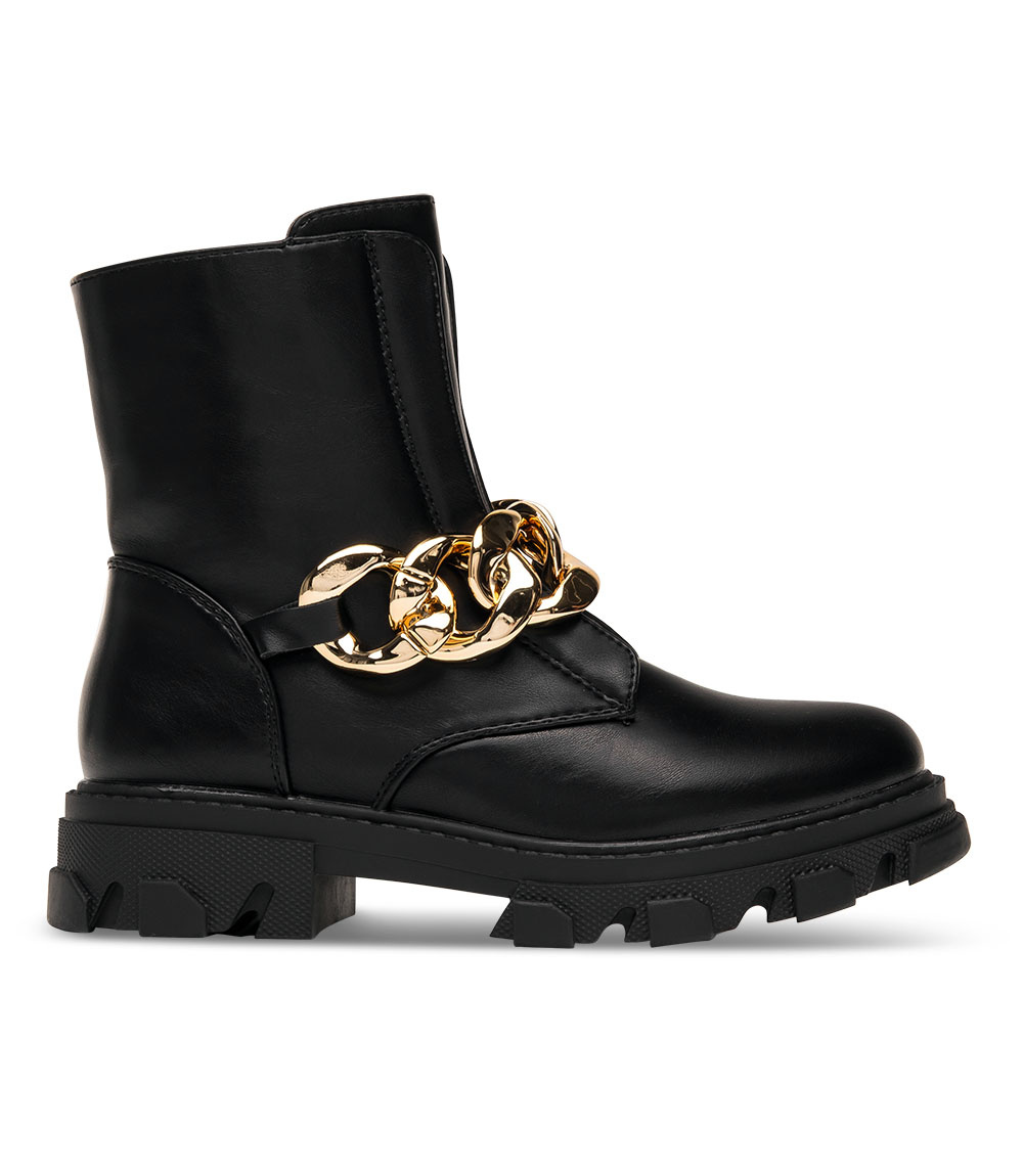 Botki dziewczęce Doremi 5823L Czarne