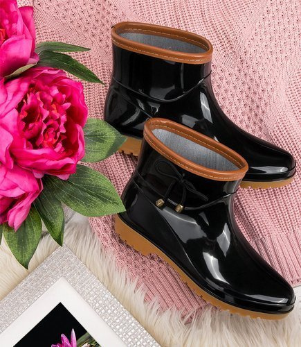 Kalosze damskie Lano XK-07 Czarne