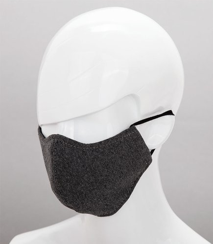 Maseczka ochronna na twarz - Grafitowa 3 Warstwowa