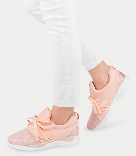 Buty sportowe damskie N/M BM1920 Różowe