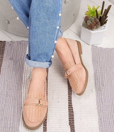 Mokasyny damskie Sixth Sens 918-17 Beżowe