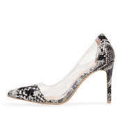 Czółenka damskie Bestelle B1639-47 Skóra Węża