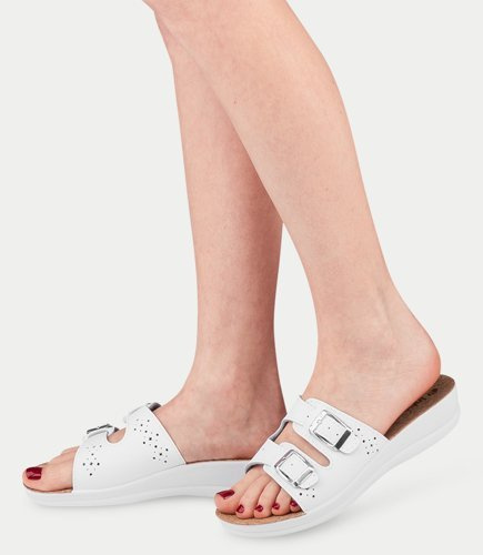 Klapki damskie Inblu VR-07B Białe