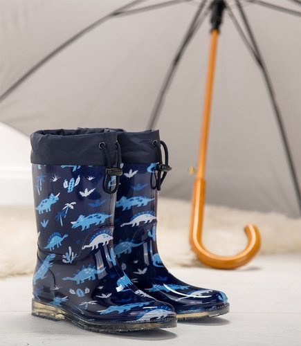 Kalosze dziecięce Lano FMTT-07 Navy/Blue