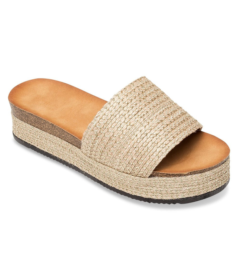 Klapki damskie Sixth Sens YT-67 Złote