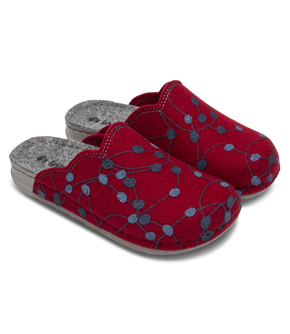 Kapcie damskie Inblu UA-35 Bordowe