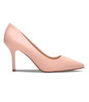 Czółenka damskie Laura Mode QL-266 Pudrowy Róż