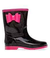 Kalosze dziecięce Lano FMTT-02 Czarno-Różowe
