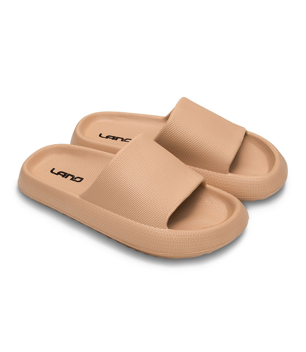 Klapki damskie basenowe Lano KL-3-0228 Camelowe