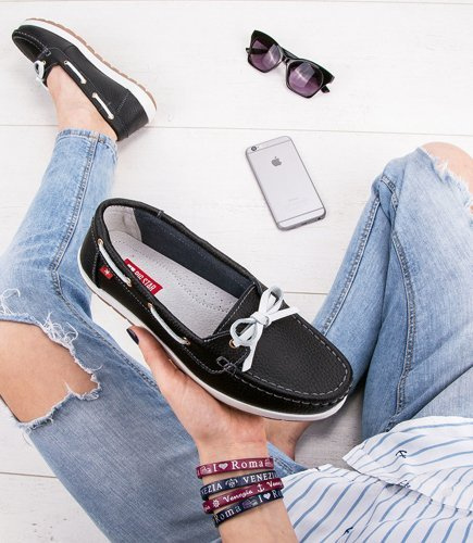 Mokasyny Big Star AA274273 Czarne