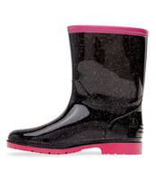 Kalosze dziecięce Lano FMTT-02 Czarno-Różowe