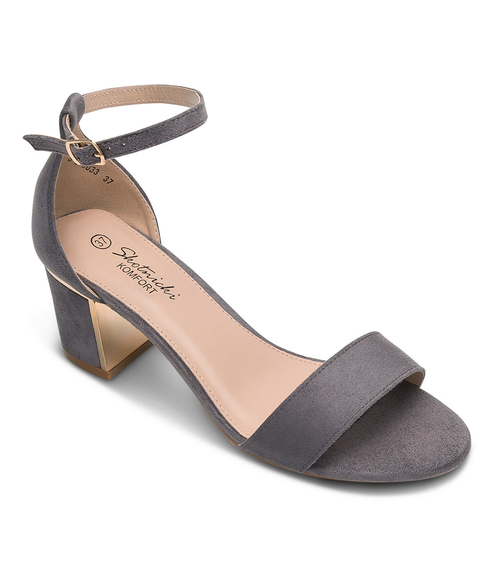 Sandałki damskie Skotnicki S-3-0633 Szare
