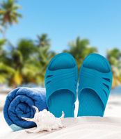 Klapki damskie Realpaks SLJ-13 Niebieskie