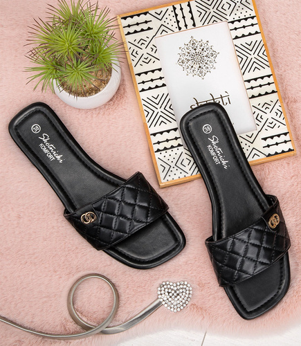 Klapki damskie Skotnicki KL-3-0614 Czarne