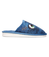 Kapcie dziecięce Natural Style NS-158 Niebieskie