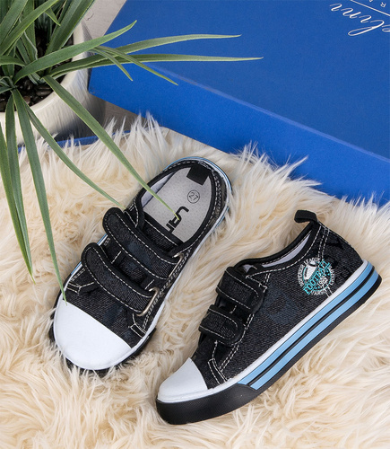 Trampki dziecięce Lano FB04 Czarne