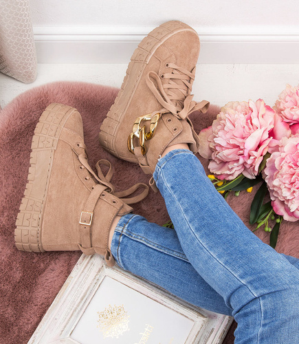 Trampki damskie Joalice YL-69 Khaki