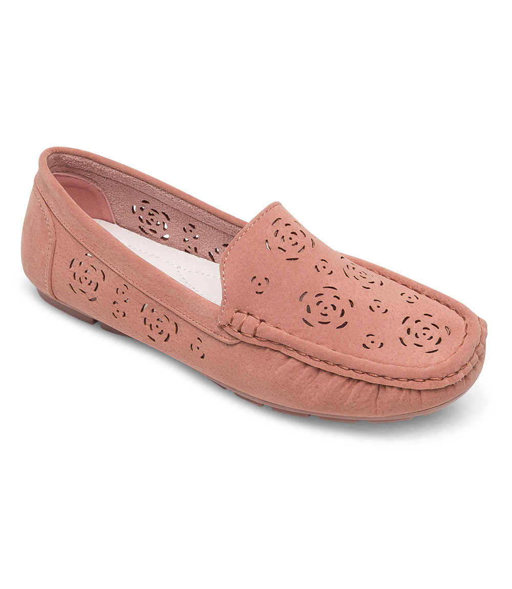 Mokasyny damskie Skotnicki P-3-0583 Różowe