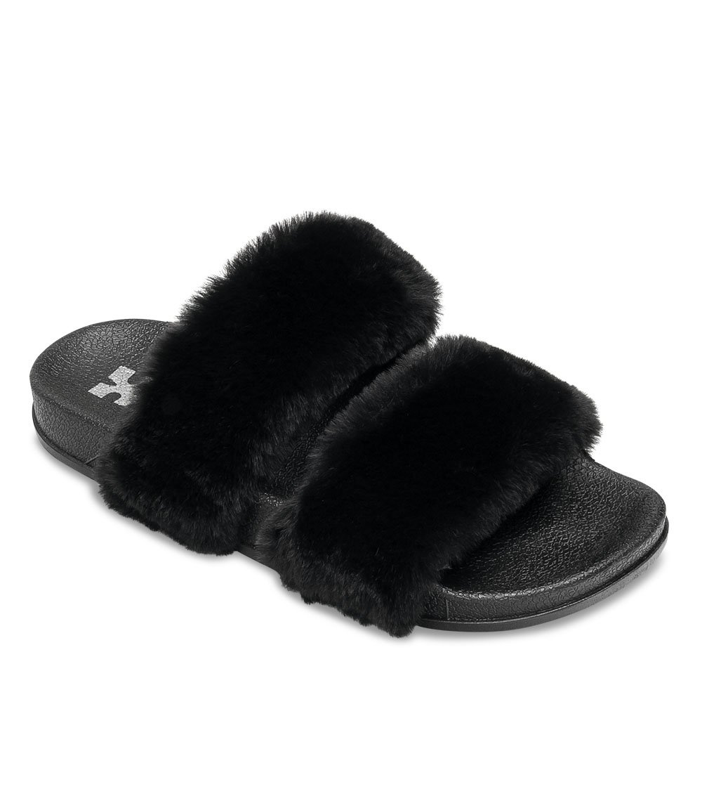 Klapki damskie Queen Vivi 98-35 Czarne