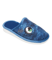 Kapcie dziecięce Natural Style NS-158 Niebieskie