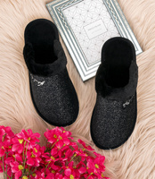 Kapcie damskie Natural Style NS-105 Czarne