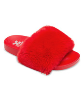 Klapki damskie Queen Vivi 218-177 Czerwone