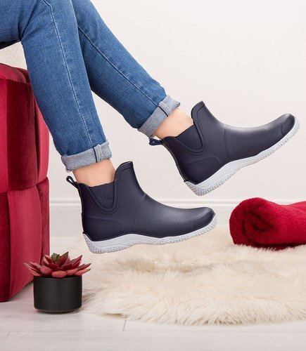 Kalosze damskie Realpaks BG-8/2 Granatowe