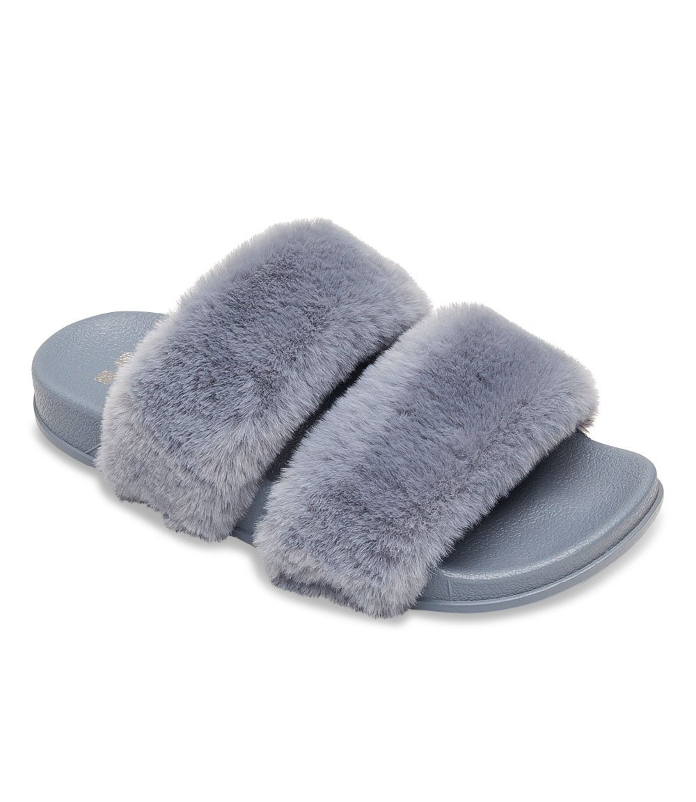 Klapki damskie Queen Vivi 98-35 Szare