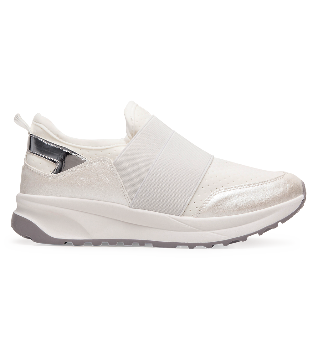 Buty sportowe damskie Ideal Shoes X-9700 Białe