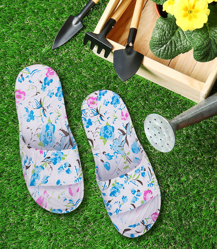 Klapki damskie basenowe Lano KL-3-1328 Niebieskie