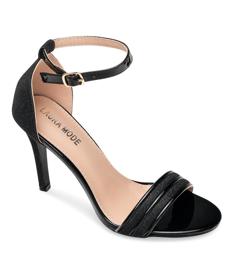 Sandałki damskie Laura Mode J-28 Czarne