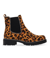 Botki damskie N/M 18981 Panterka