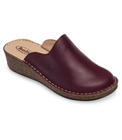 Klapki damskie Helios 236 Bordowe