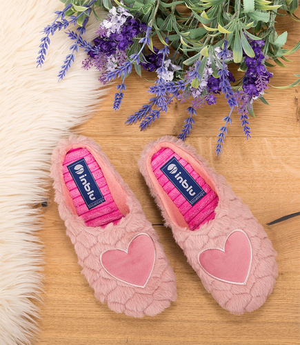 Kapcie damskie Inblu EC-99 Różowe