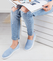 Tenisówki damskie Big Star AA274785 Niebieskie