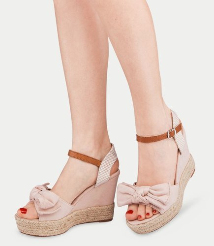 Sandały damskie Joalice 100-010SC-1 Beżowe