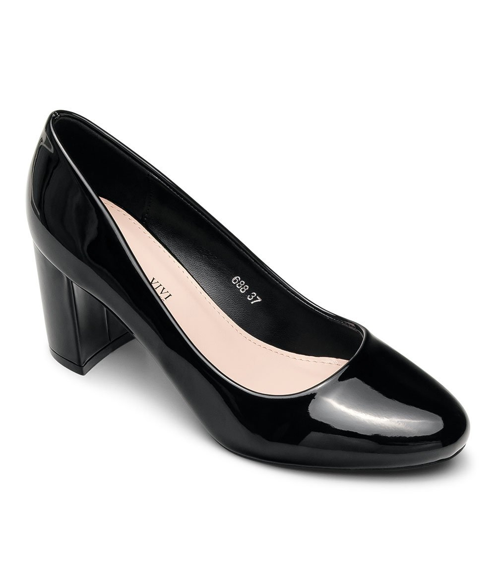 Czółenka damskie Queen Vivi 688 Czarne