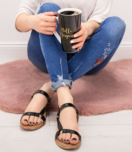 Sandałki damskie Sixth Sens RC-117 Czarne