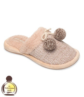 Kapcie damskie Natural Style NS-249 Beżowe