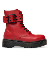 Glany damskie N/M KS-1257 Czerwone