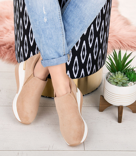 Buty sportowe damskie Lady Glory HQ279 Beżowe