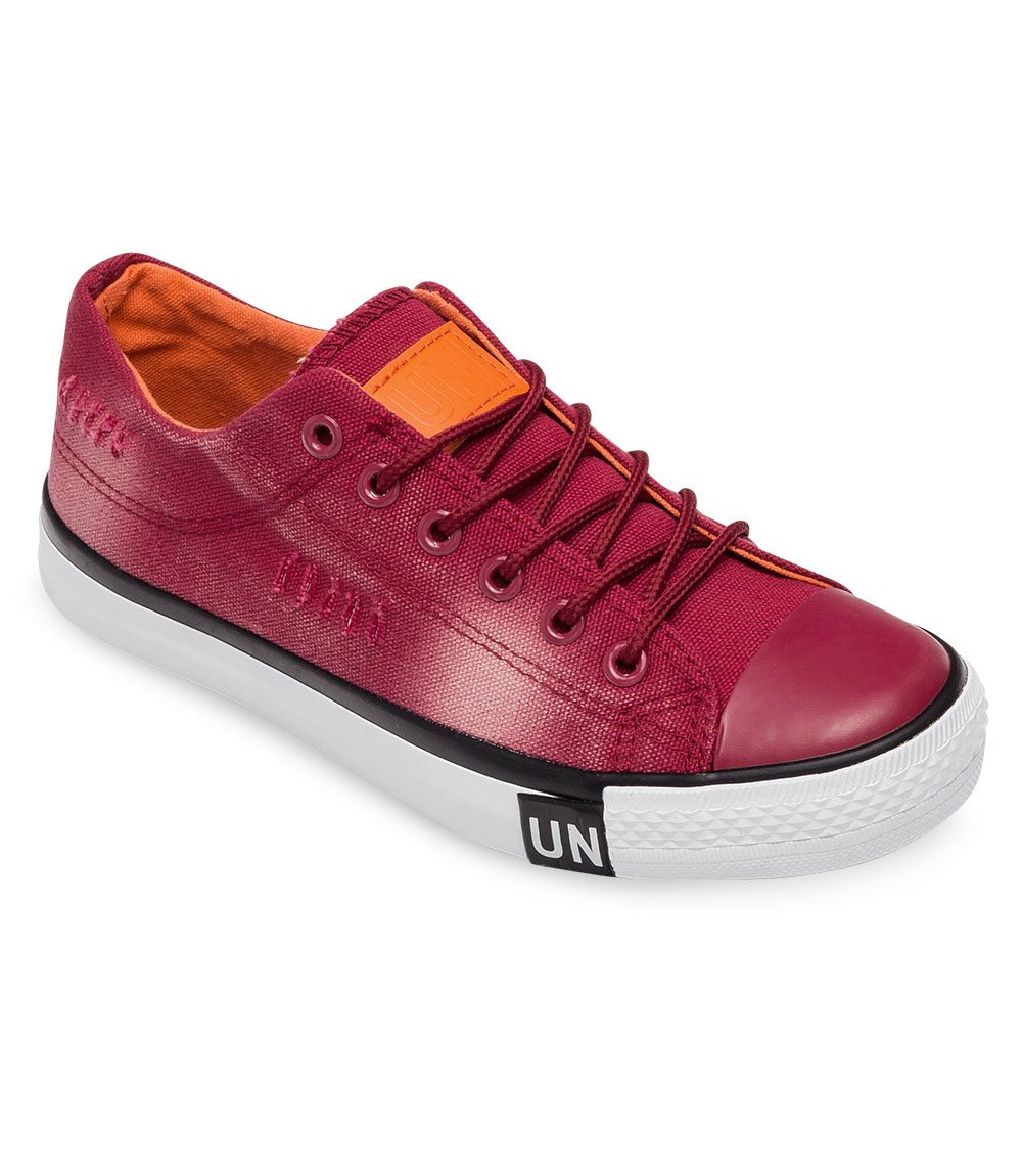 Trampki damskie Underline T-3-1013 Bordowe