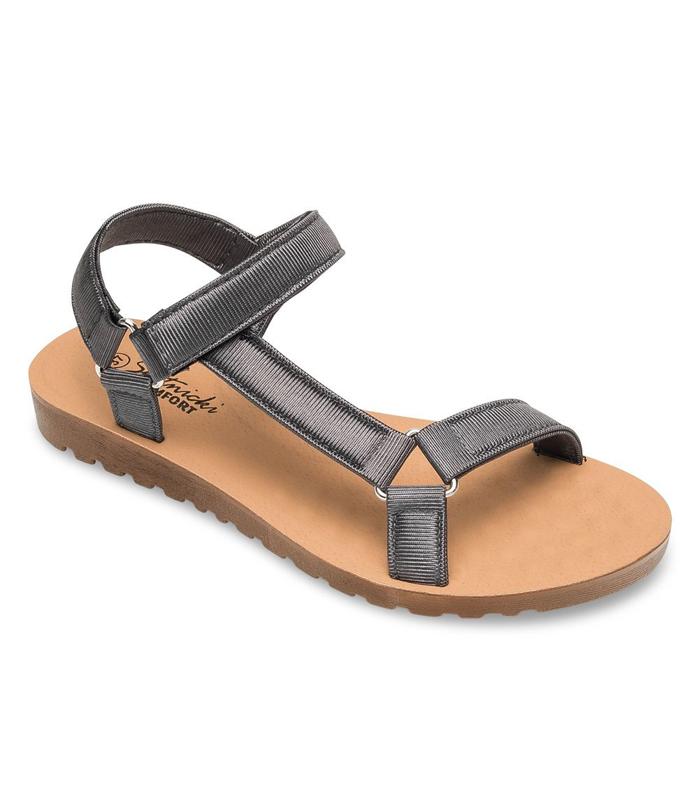 Sandałki damskie Skotnicki S-3-0539 Szare