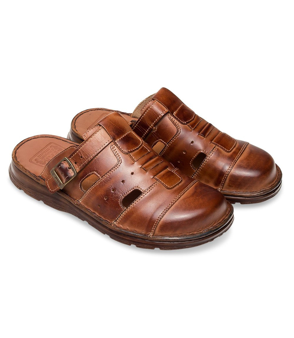 Klapki męskie Pan 1343 Koniakowe