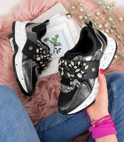 Buty sportowe Foreverfolie BL272 Czarne