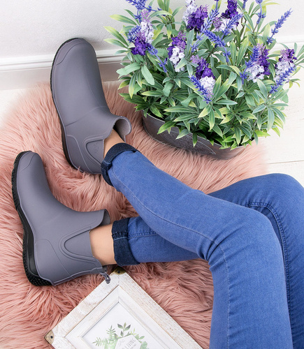 Kalosze damskie Realpaks BG-8/2 Szare