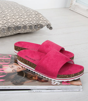 Klapki damskie Pinkai W005 Fuksja