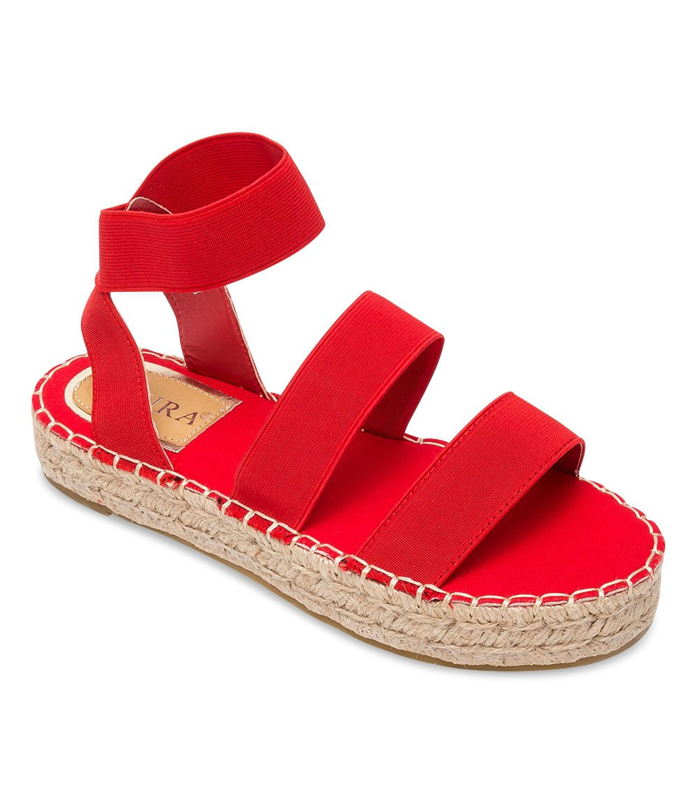 Sandałki damskie Coura 5905 Czerwone